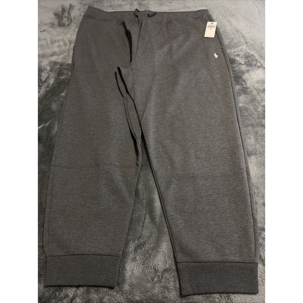 3XB Polo Ralph Lauren Double Knit Jogger Pants Grey Men